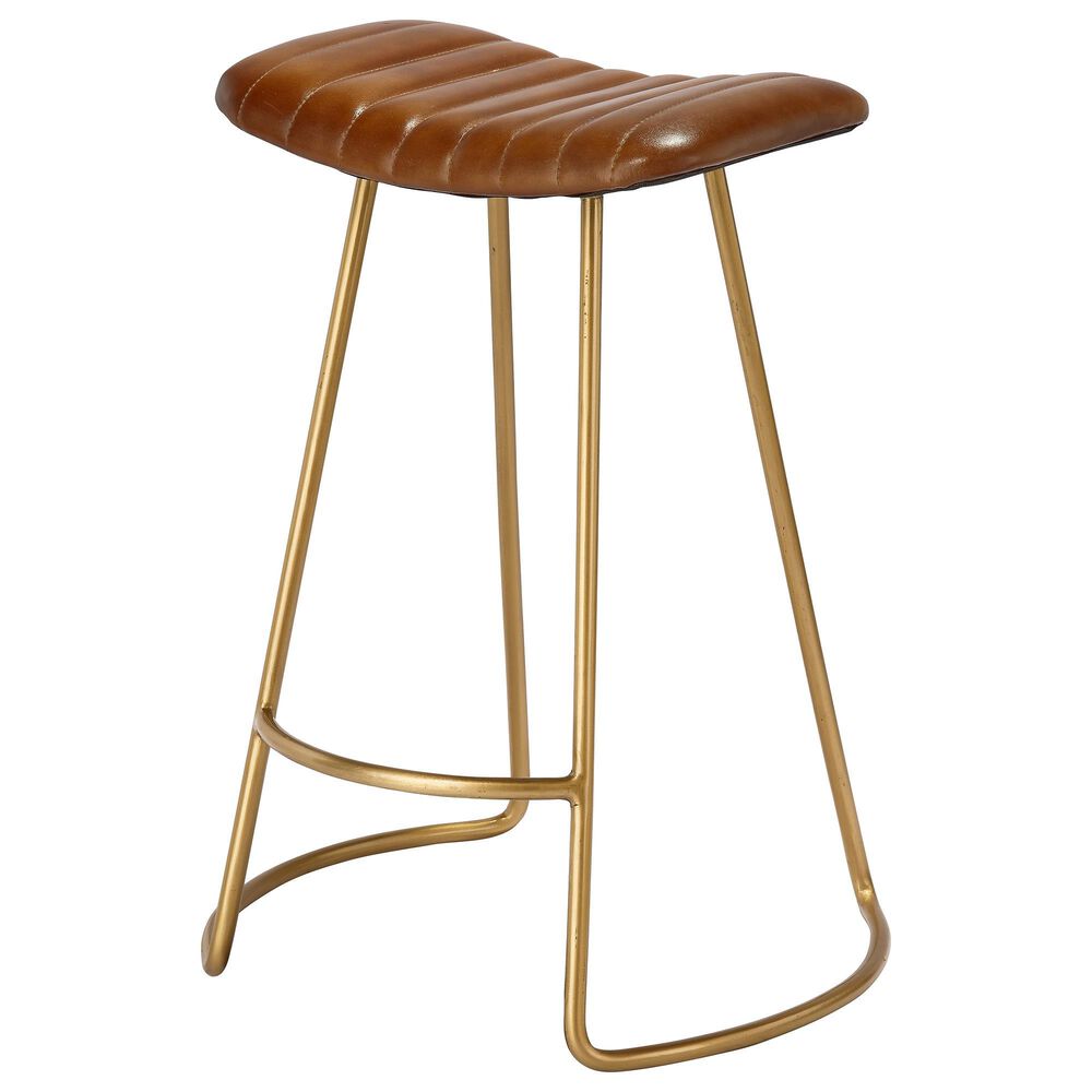 in case thick Doctrine Splendor Living Theo Counter Stool in Buff/Antique Brass | Nebraska  Furniture Mart