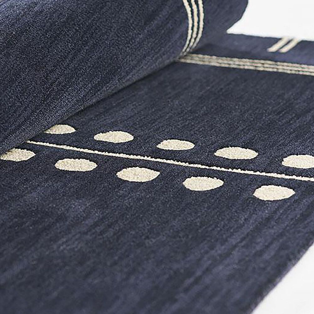 Momeni Simba 2&#39;6&quot; x 8&#39; Navy Runner, , large