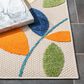 Safavieh Cabana CBN369A 9" x 12" Ivory and Green Indoor/Outdoor Area Performance Rug, , large