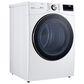 LG 5.0 Cu. Ft. Front Load Washer and 7.4 Cu. Ft. Gas Dryer with TurboWash 360 Laundry Pair in White (Pedestals Sold Separately), , large