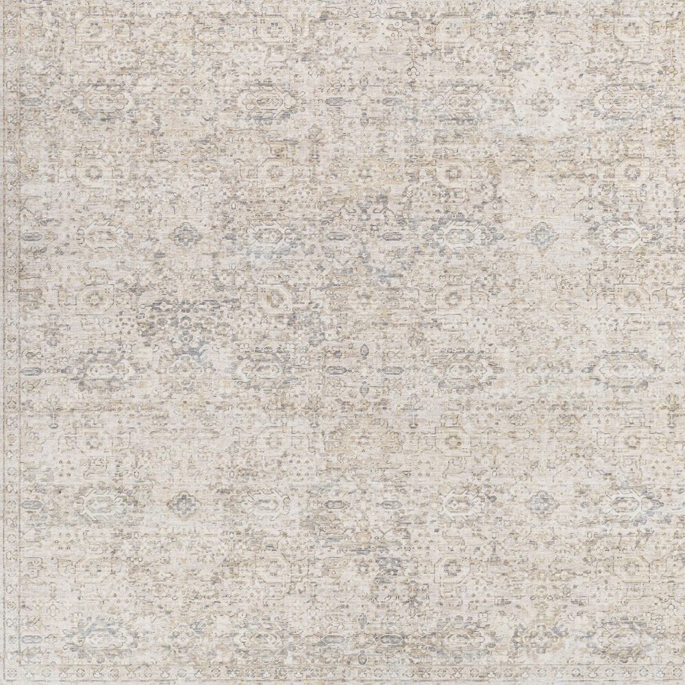 Surya Once Upon a Time Light Gray, Ivory, Tan, Gray and Light Brown 6&#39;5&quot; x 8&#39;10&quot; Area Rug, , large