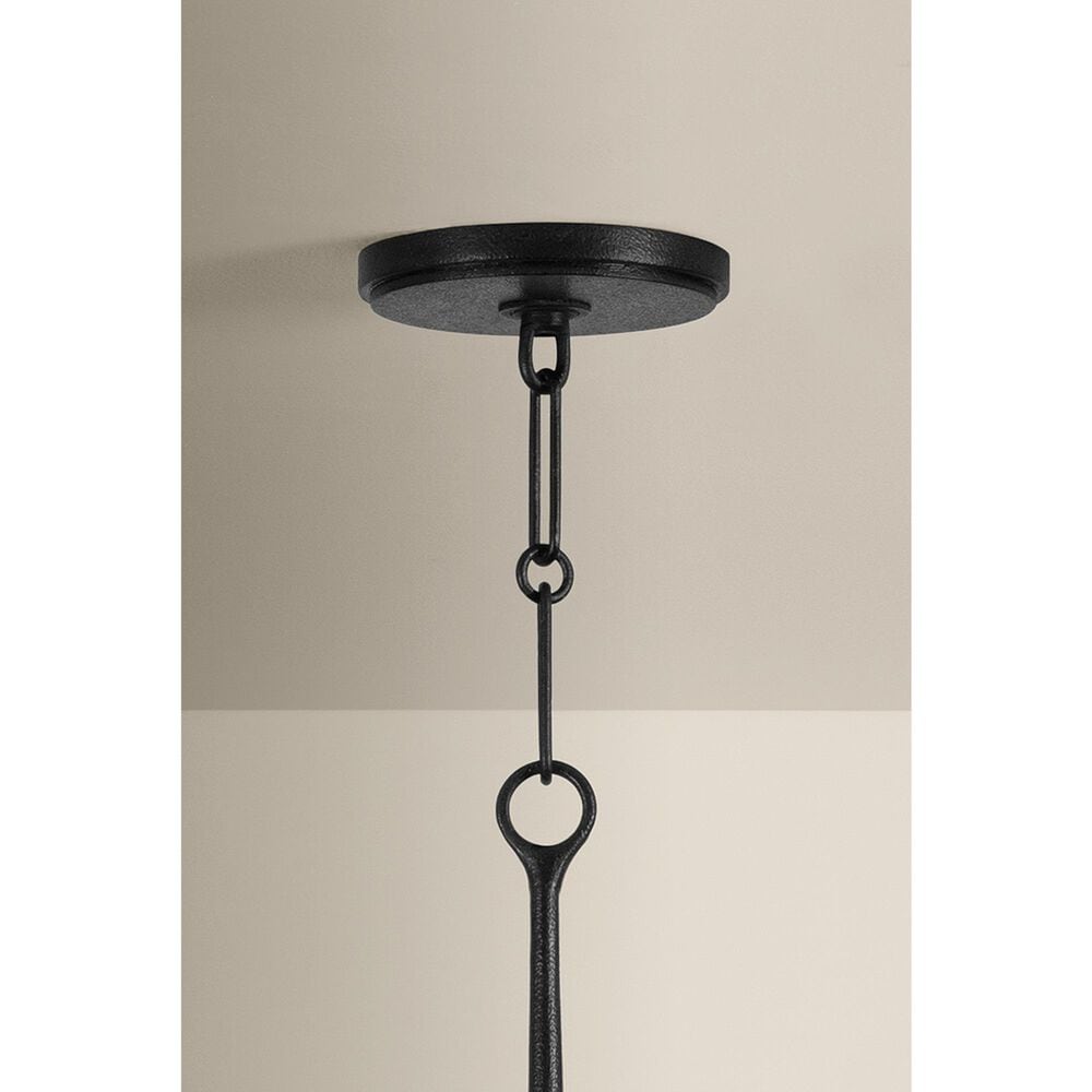 Troy Lighting Legacy 5-Light Chandelier in Forged Iron, , large