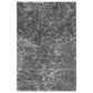 Nourison Silk Shadows 2" x 3" Graphite Area Rug, , large