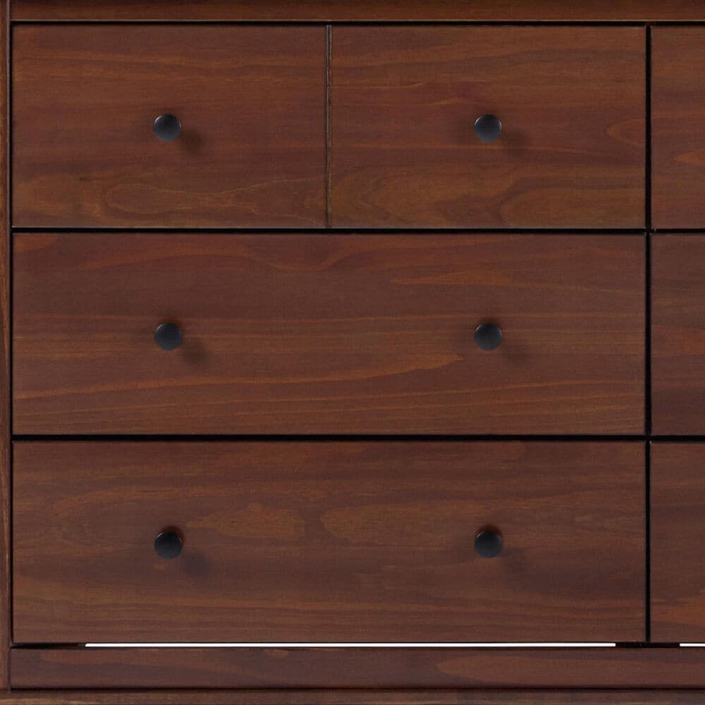 Walker Edison Spencer 6-Drawer Dresser in Walnut, , large