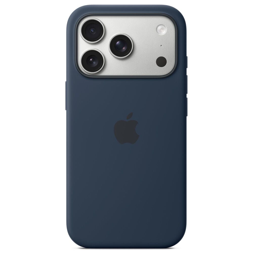 Apple Silicone Case with MagSafe in iPhone 17 Pro in Midnight, , large
