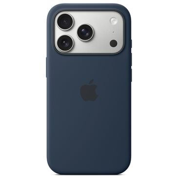 Apple Silicone Case with MagSafe in iPhone 17 Pro in Midnight, , large