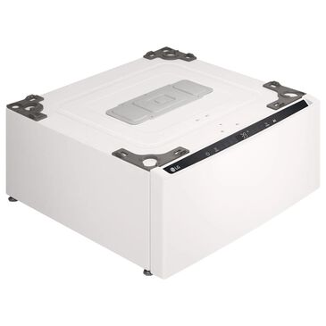 LG 27"" SideKick Pedestal Washer in Alpine White, , large