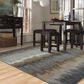 Karastan Euphoria Cashel 90261-880 9"6" x 12"11" Abyss Blue Area Rug, , large