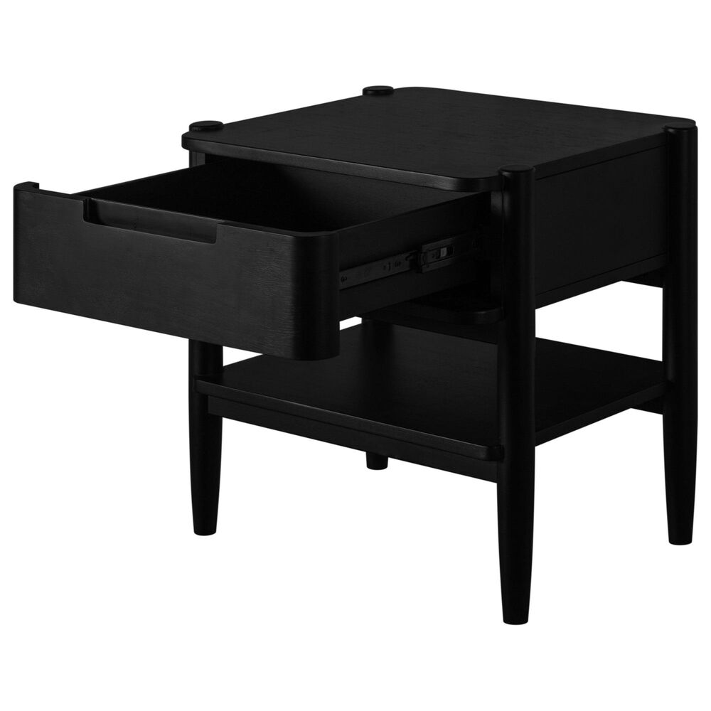 37B Casal End Table in Black, , large