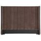Crystal City Pearson King Upholstered Bed in Chocolate, , large