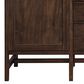 James Martin Vanities Addison 60" Double Bathroom Vanity in Mid-Century Acacia with 3 cm Victorian Silver Quartz Top and Rectangular Sinks, , large