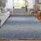 Feizy Branson 9"6" x 13"6" Blue and Ivory Area Rug, , large