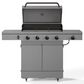Tytus Anaheim and Emberwood 4-Burner Gas Grill and Grill Prep Cart in Gunmetal Gray, , large