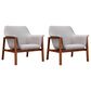 Dayton Miller Accent Chair in Grey (Set of 2), , large