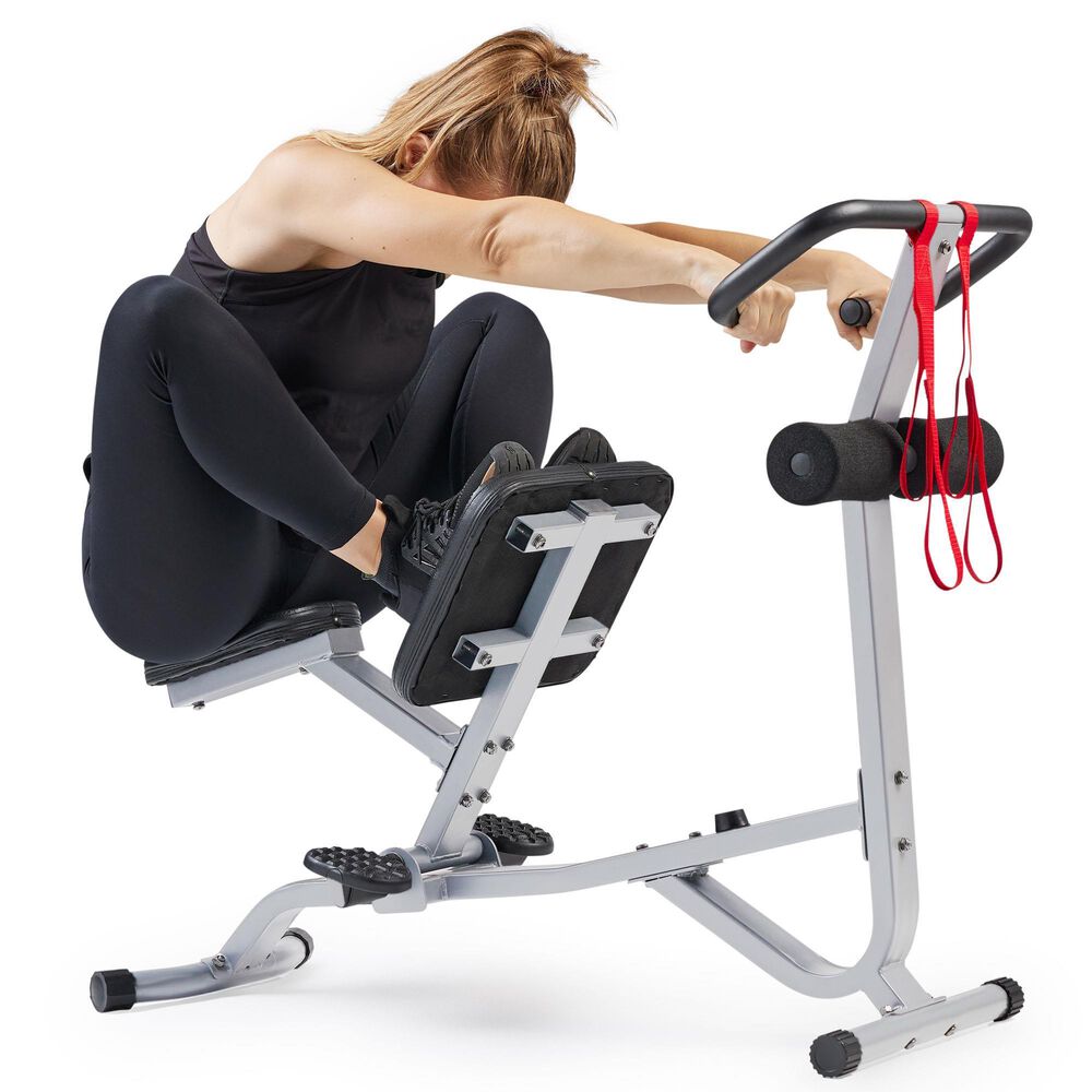 Sunny Health &amp; Fitness Stretch Training Machine in Light Grey, , large