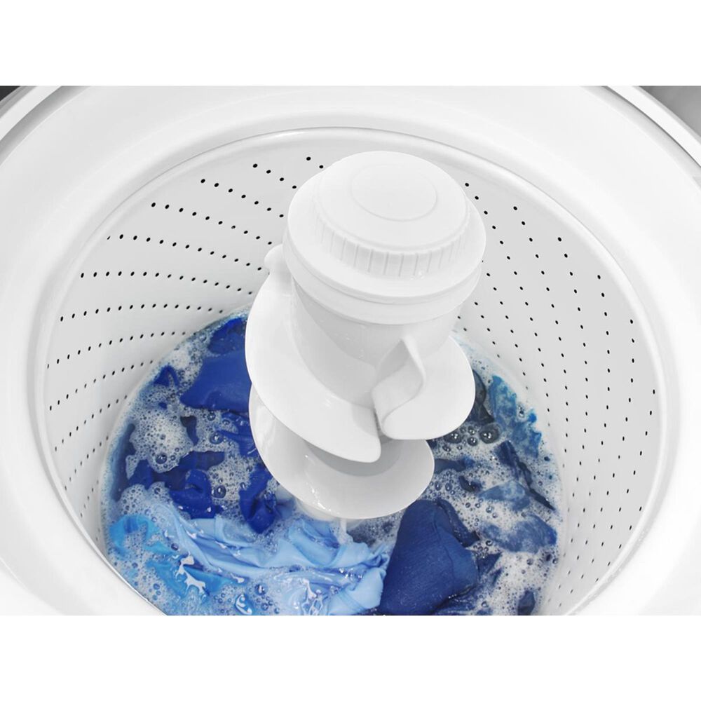 Amana 3 5 Cu Ft Top Load Washer With Dual Action Agitator In White Nebraska Furniture Mart