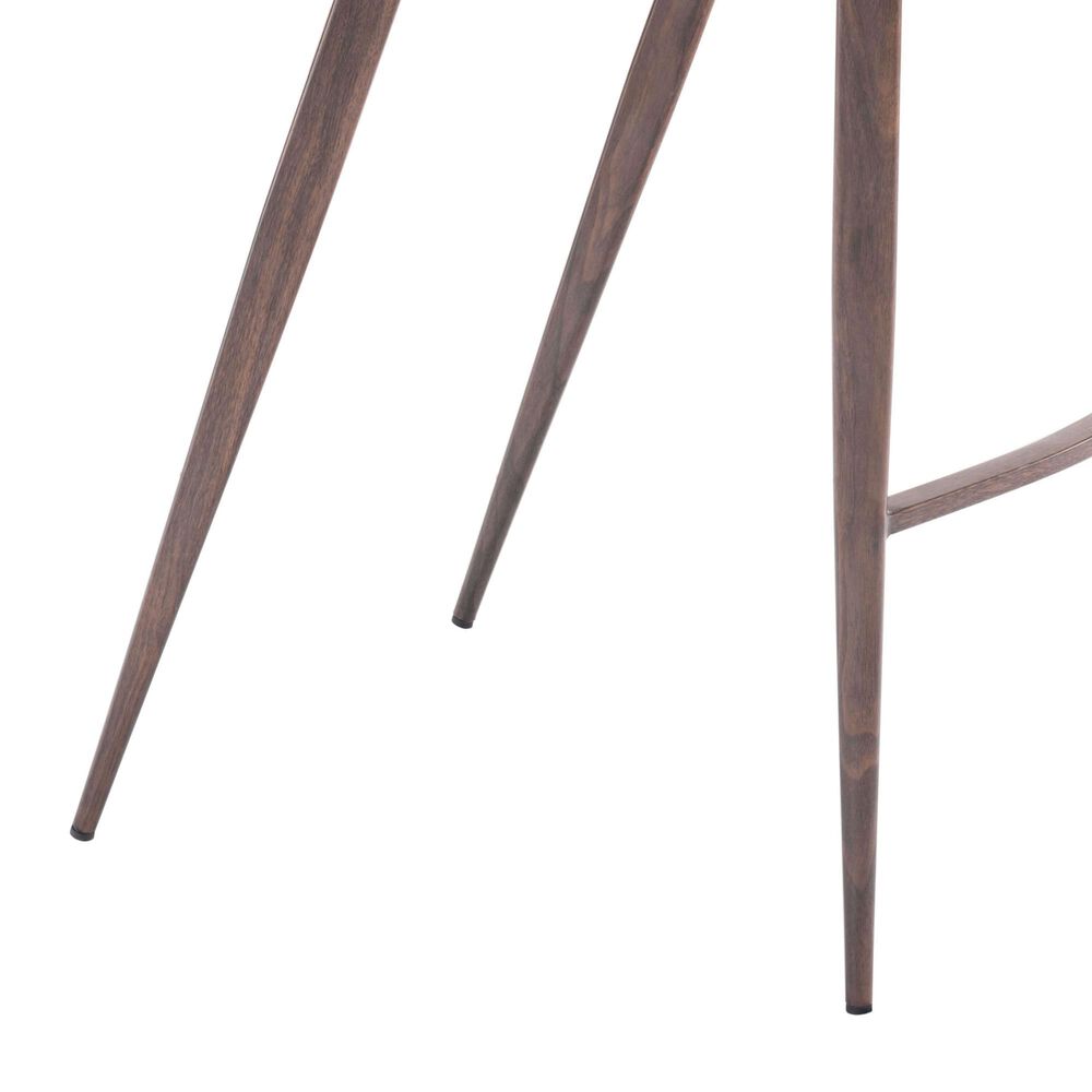 Zuo Modern Magnus Bar Stool in Gray &#40;Set of 2&#41;, , large