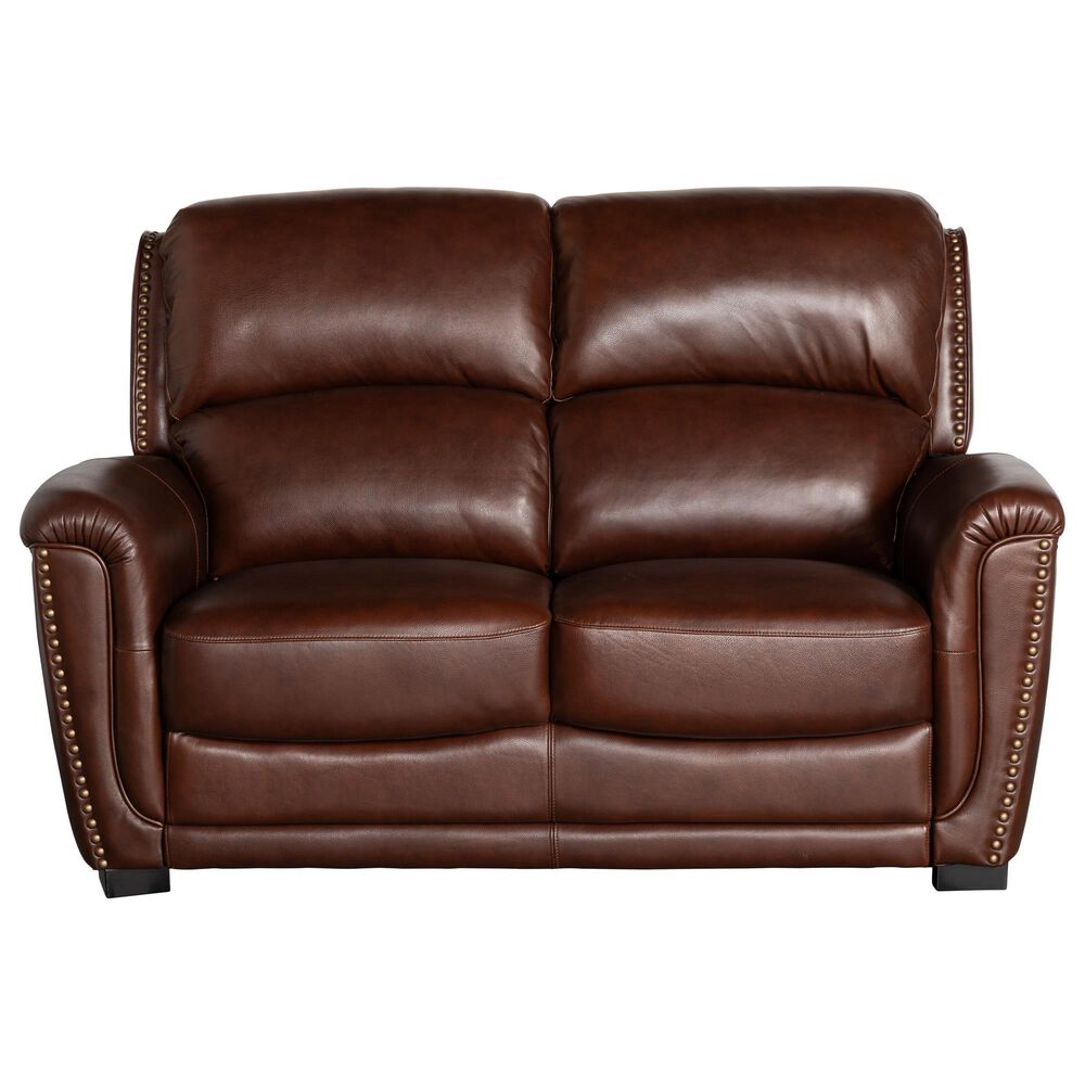 Chateau d"Ax Stationary Loveseat in Red Brown, , large