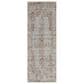 Feizy Kaia 2"6" x 12" Gray and Rust Runner, , large