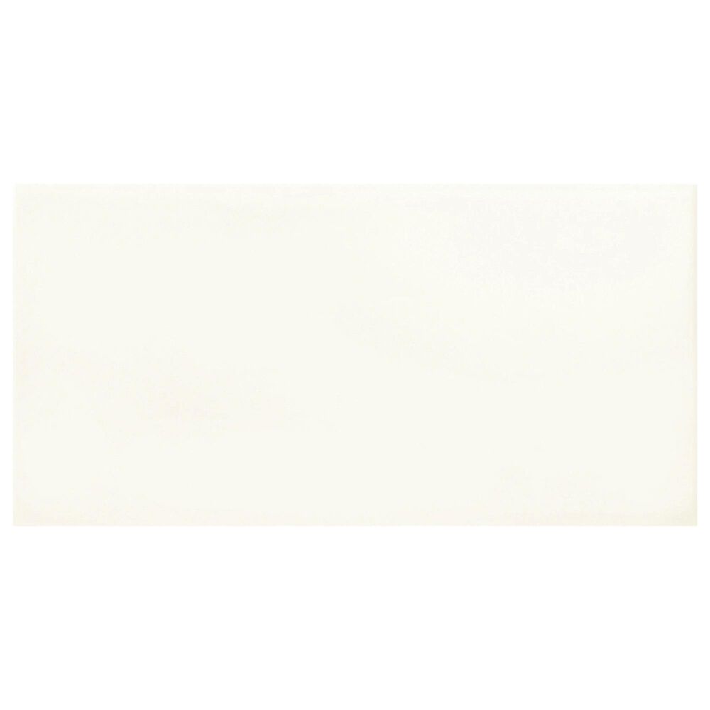 Emser Catch Ivory 4" x 10" Matte Ceramic Tile, , large