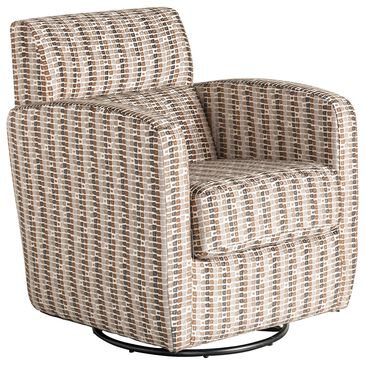 Elran Furniture Swivel Glider Barrel Chair in Bombay, , large