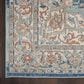 Nourison Quarry QUA11 10" x 14" Ivory and Blue Area Rug, , large
