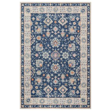 Momeni Anatolia ANA-8 6"6" x 9" Navy Area Rug, , large