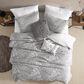 Hallmart Collectibles Impress 5-Piece King Comforter Set in Ivory and Gray, , large