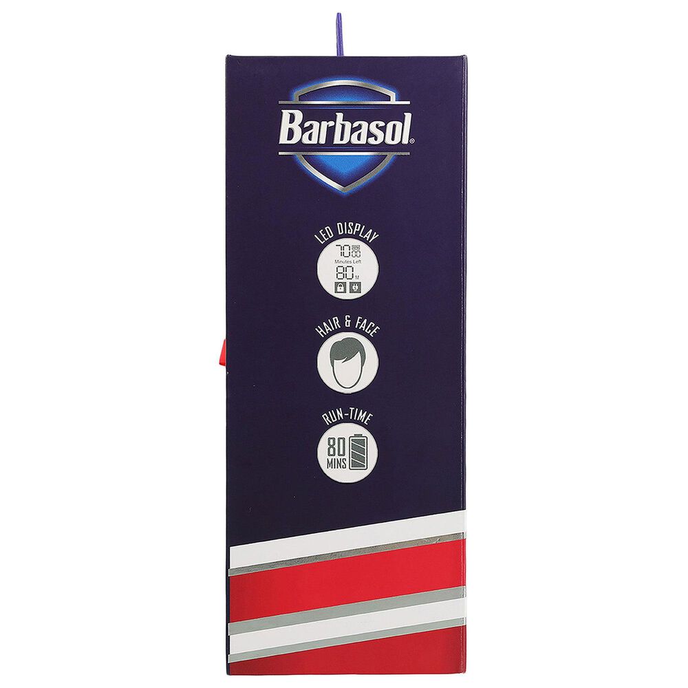 Barbosal T-Blade Trimmer with LCD Display in Black, , large