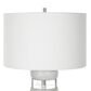Uttermost Band Together Table Lamp in White Crystal and Brushed Nickel, , large