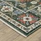 Oriental Weavers Hastings 2"3" x 7"6" Green Runner, , large