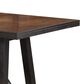 Steve Silver Halle 6-Piece Counter Height Dining Set in Ebony and Honey, , large