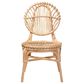 Baxton Studio Iris Side Chair in Natural Brown, , large