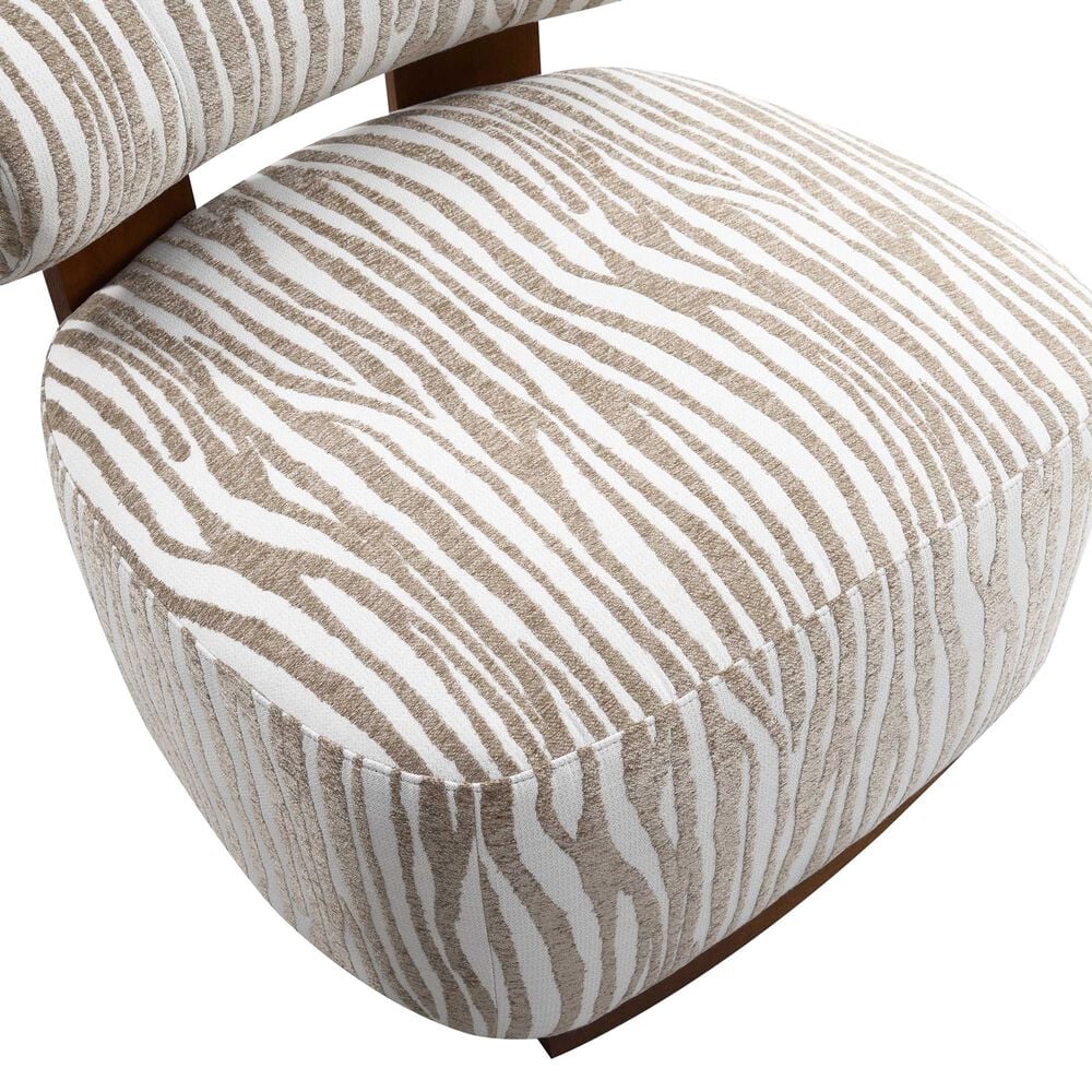 Furniture of America Orynt Accent Chair in Beige, , large