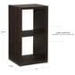 Linon Home Decor Galli 2-Shelf Bookcase in Espresso, , large