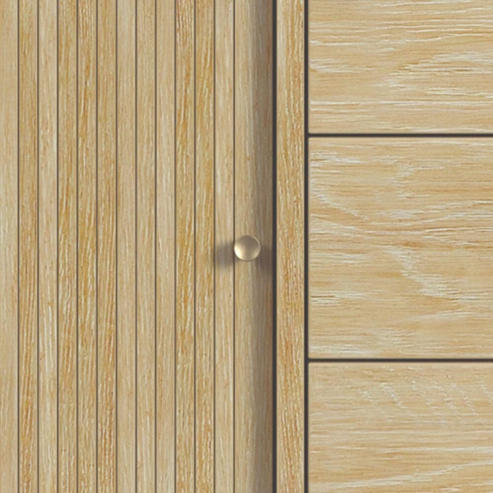 James Martin Vanities Marigot 48" Single Bathroom Vanity in Sunwashed Oak with 3 cm Eternal Jasmine Pearl Quartz Top, Rectangular Sink and FreePower Wireless Charger, , large