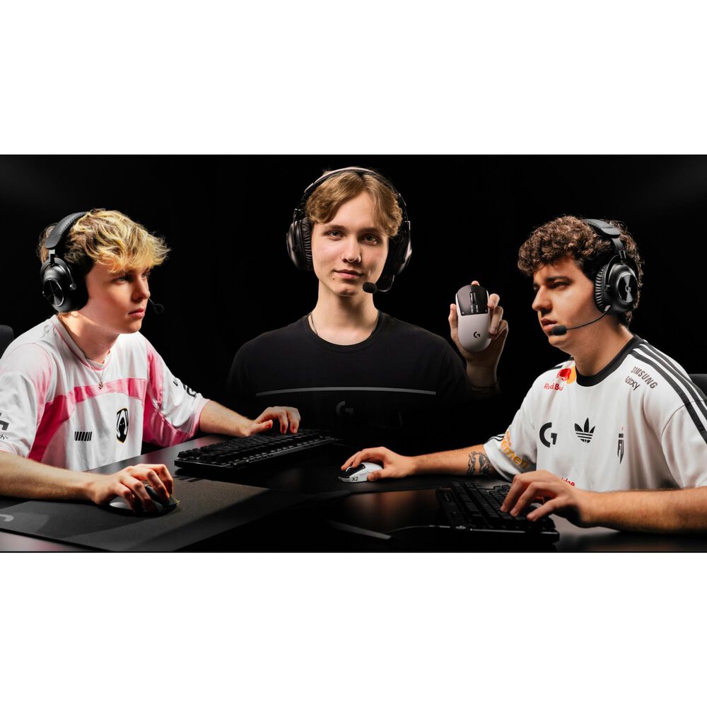 Logitech Pro X2 Superstrike Lightspeed Wireless Gaming Mouse in Lunar Eclipse, , large