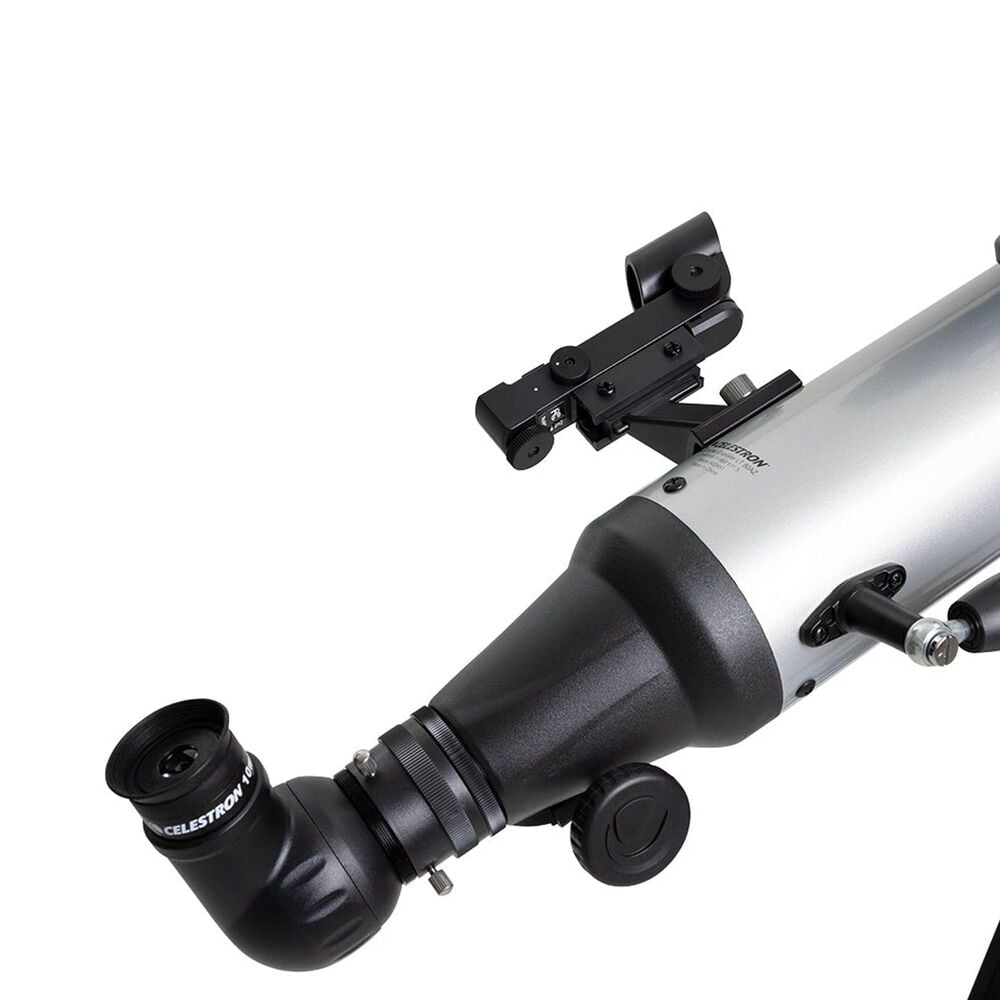 Celestron Starsense Explorer LT 80AZ Smartphone App-Enabled Refractor Telescope in Silver, , large