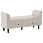 Golden Wave Furniture Emily 2-Drawer Storage Ottoman in Oatmeal, , large