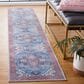 Safavieh Serapi Traditional 2" x 9" Blue and Ivory Runner, , large