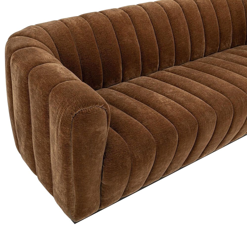 Classic Home Vanty Stationary Sofa in Bronze, , large