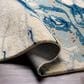 Surya Kavita 8" x 10" Navy, Denim, Gray and Light Beige Area Rug, , large