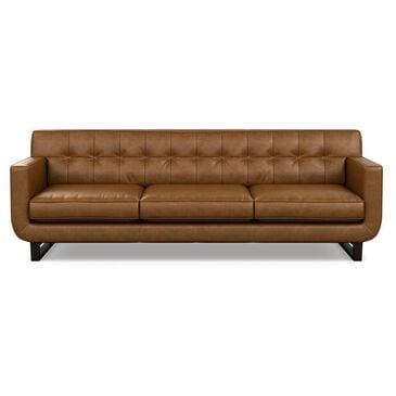 Interlochen Leather Sofa in Camel, , large