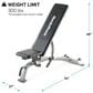 NordicTrack Adjustable Weight Bench in Black, , large