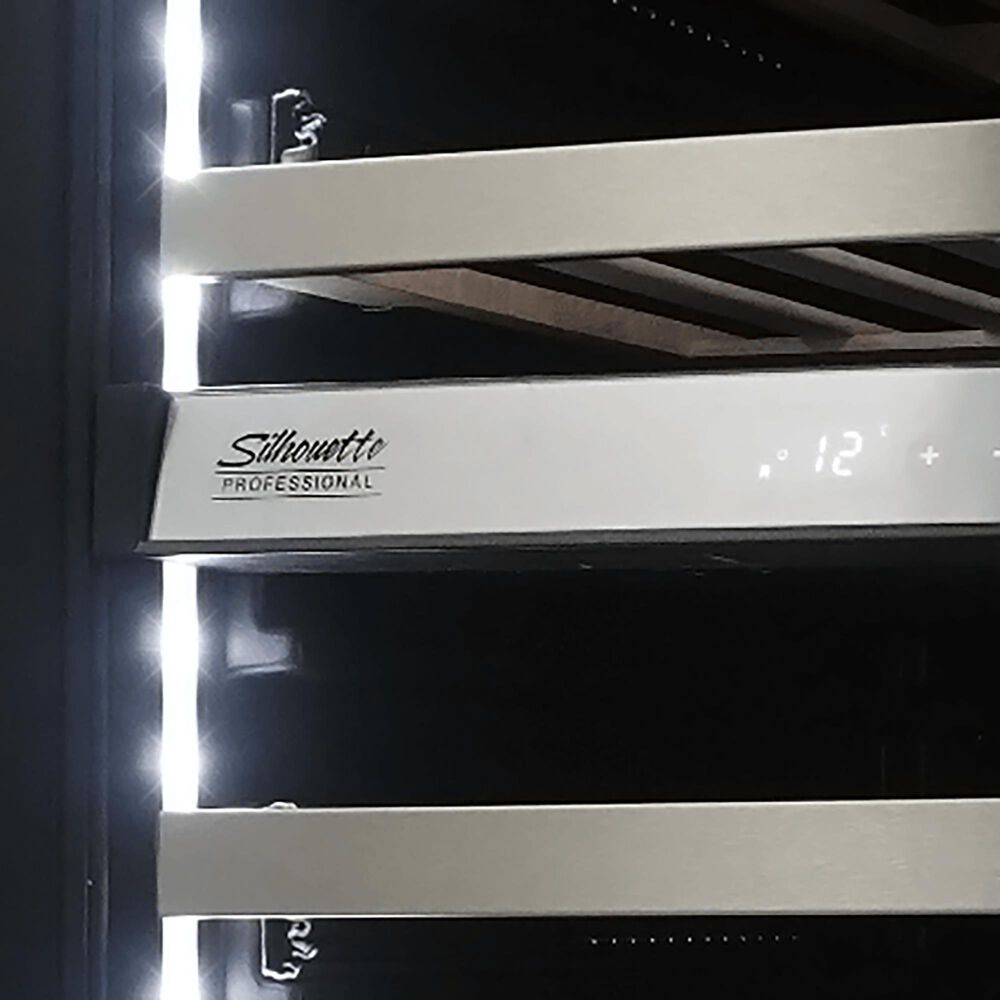 Danby Silhouette Sonoma 5.3 Cu. Ft. Built-In Wine Cooler in Stainless Steel, , large