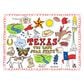 1 Brilliant Gift Wanderer Texas Dish Towel in White, , large