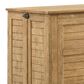 New Day Furniture Poppy Queen Murphy Cabinet Bed in Harvest Brown with Mattress , , large