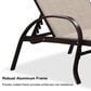 HOMLUX 3-Piece Patio Chaise Lounge Set in Khaki, , large