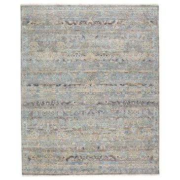 Jaipur Amoret Estoria 6" x 9" Silver Blue Area Rug, , large