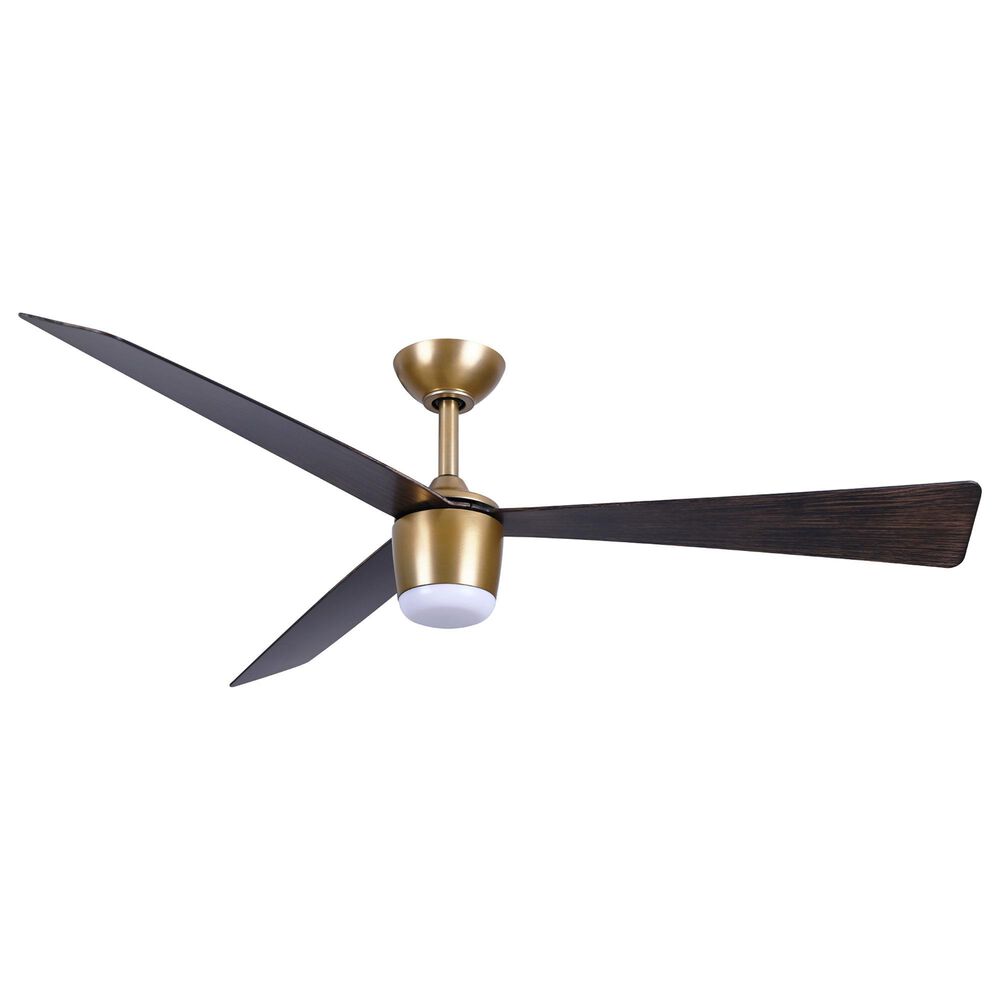 Minka-Aire Elavan 52" Indoor/Outdoor Ceiling Fan with LED Light in Legacy Brass, , large